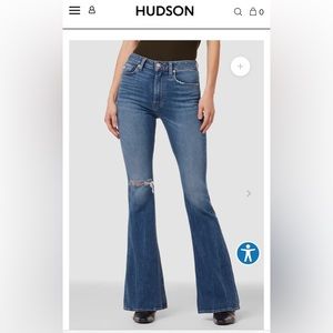 Women’s HUDSON Holly GRV High Rise Flare Jeans Size 26